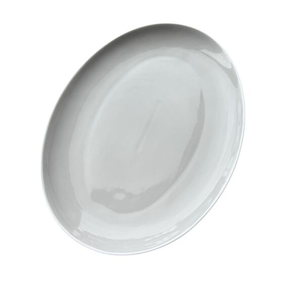 Noritake Color‎ Trio Large Serving Platter Dark Grey/Light Grey/White 16" - Picture 1 of 9